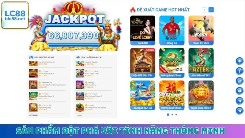 Sản phẩm đột phá với tính năng thông minh